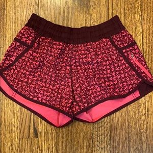 Patterned Lululemon Tracker Short